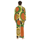 ABEILLE CREATIONS- Kofi Design – Men’s Long Sleeve Pajama 2-Piece Set