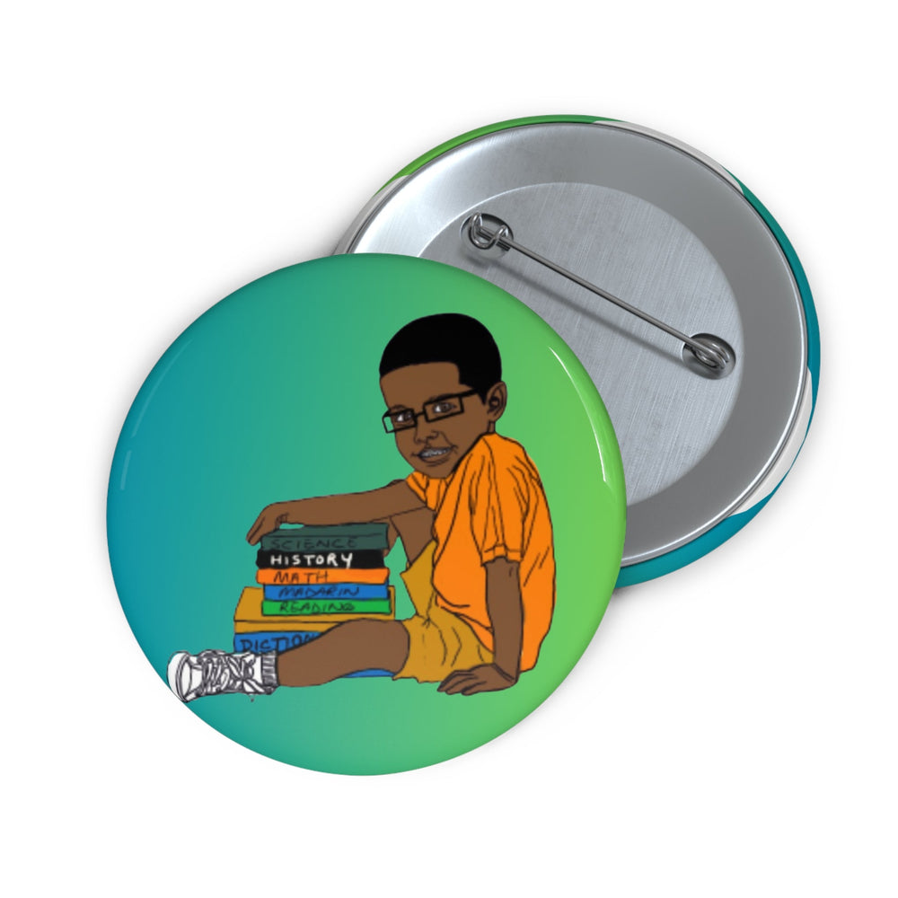 I Love Reading Pin Button