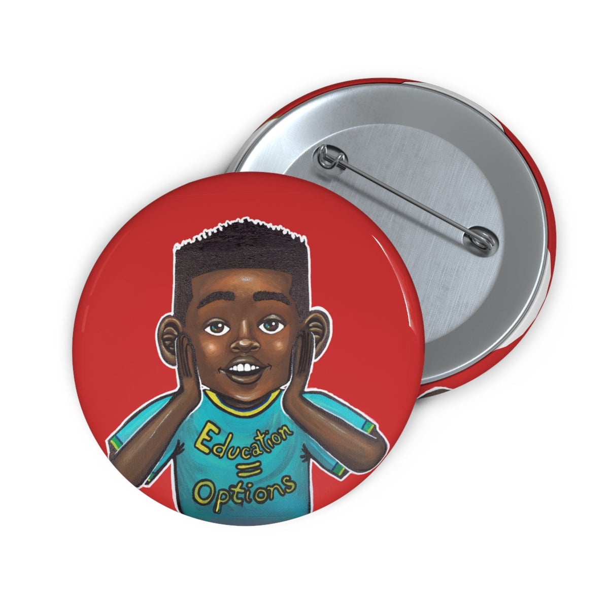 Four Kings I Pin Button