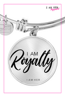 I AM Royalty - Women's Bangle Bracelet