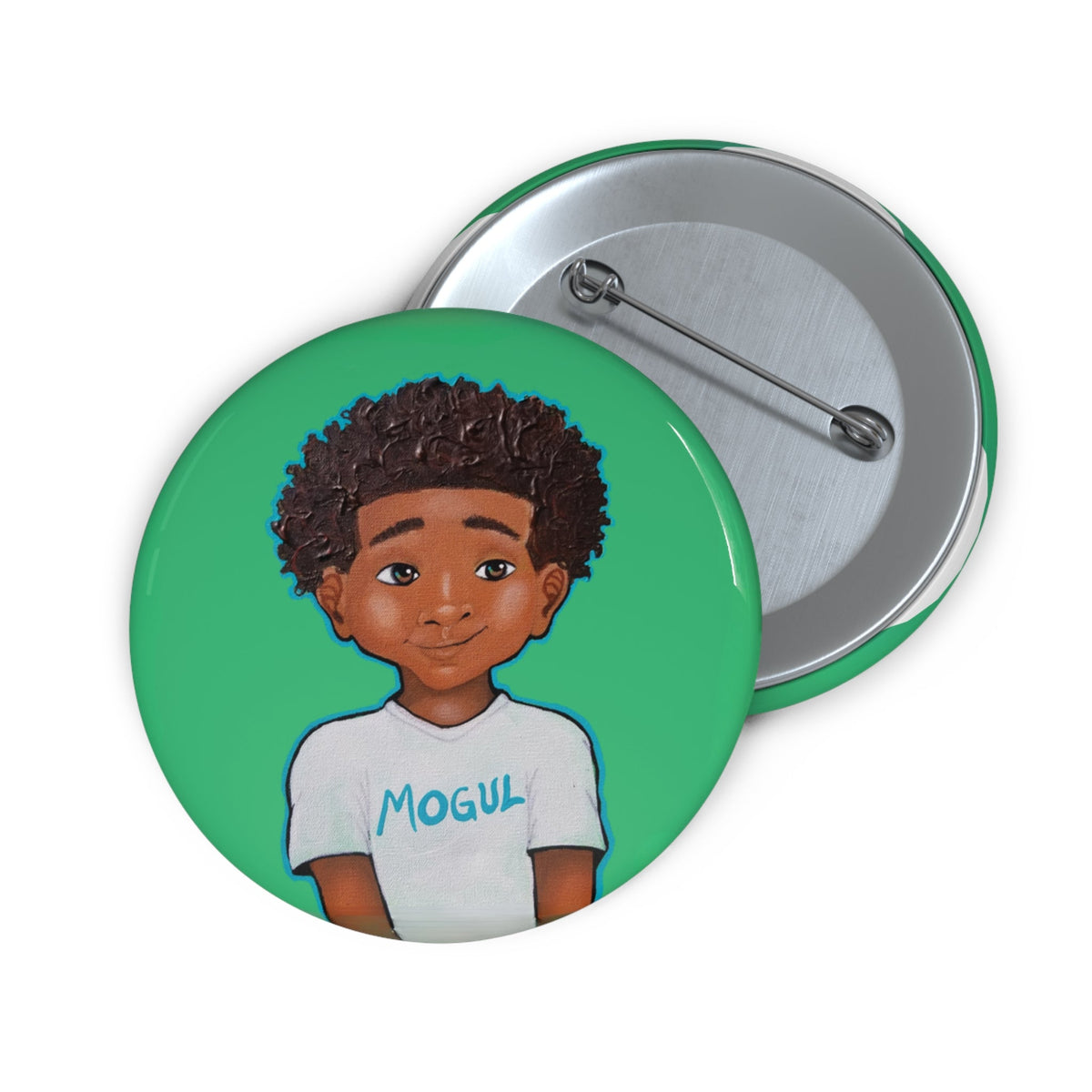 Lil Mogul Pin Button