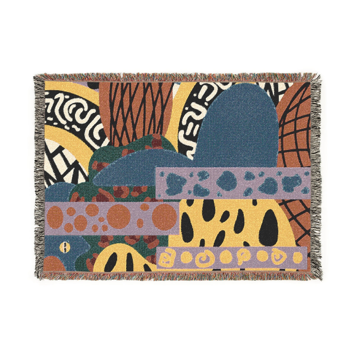 Abeille Creations - Makena Design Woven Blanket