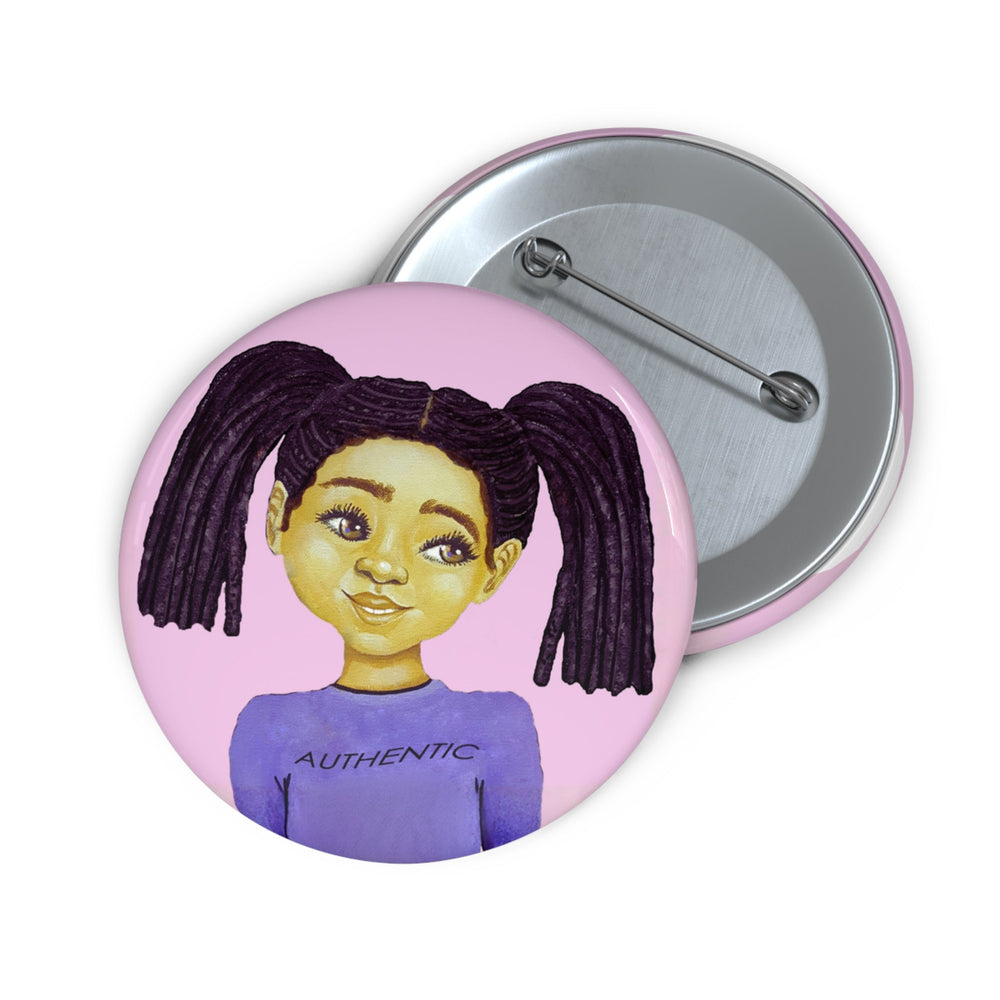 Authentic Pin Button