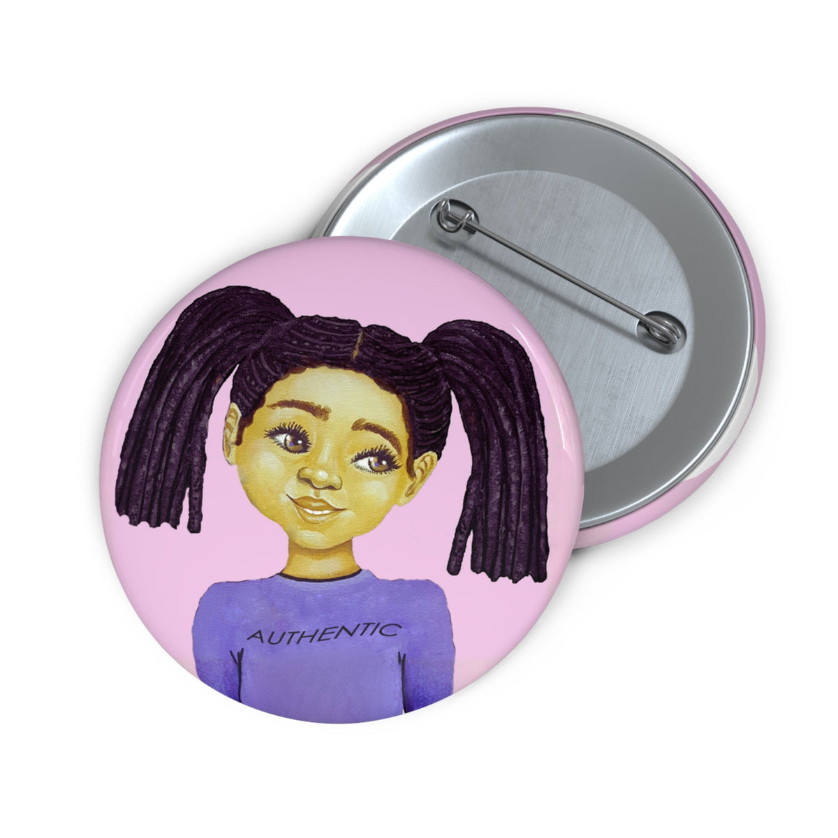 Authentic Pin Button