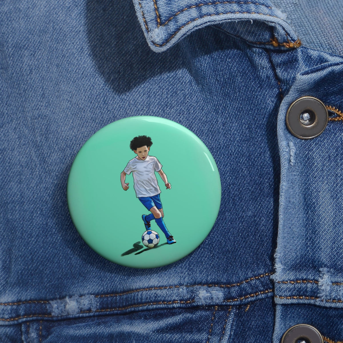 Bend It Pin Button