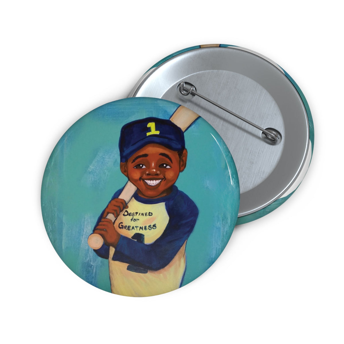 Destined For Greatness Pin Button