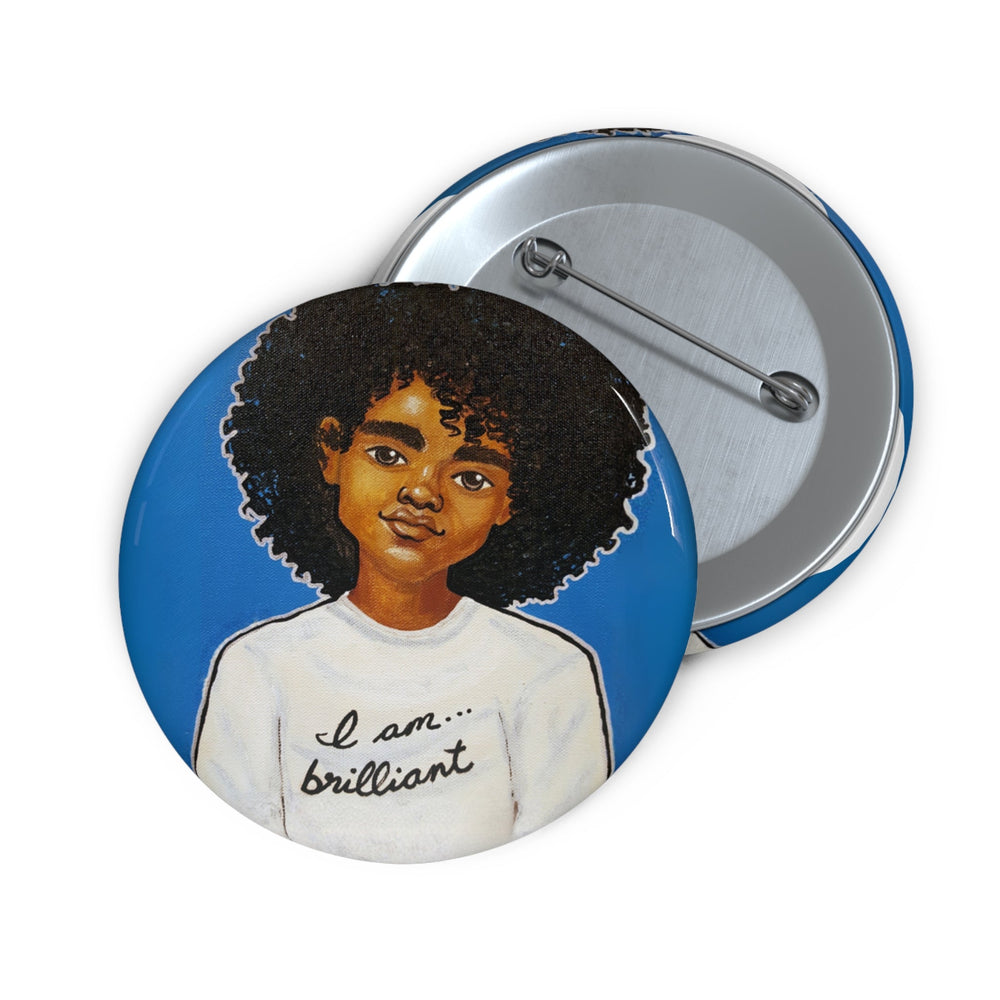 I am... Brilliant Pin Button