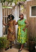 Palm Yellow Reversible Dress