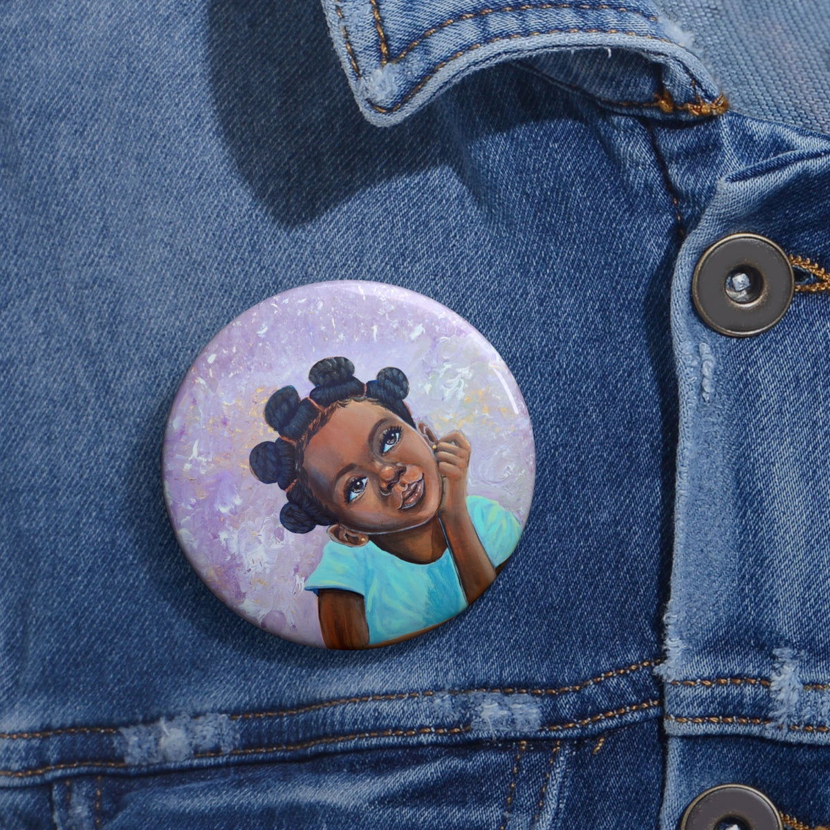 Daydreaming on a Perfect Summer Day I Pin Button