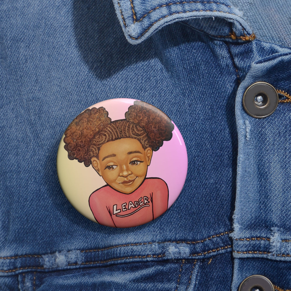 Leader Pin Button