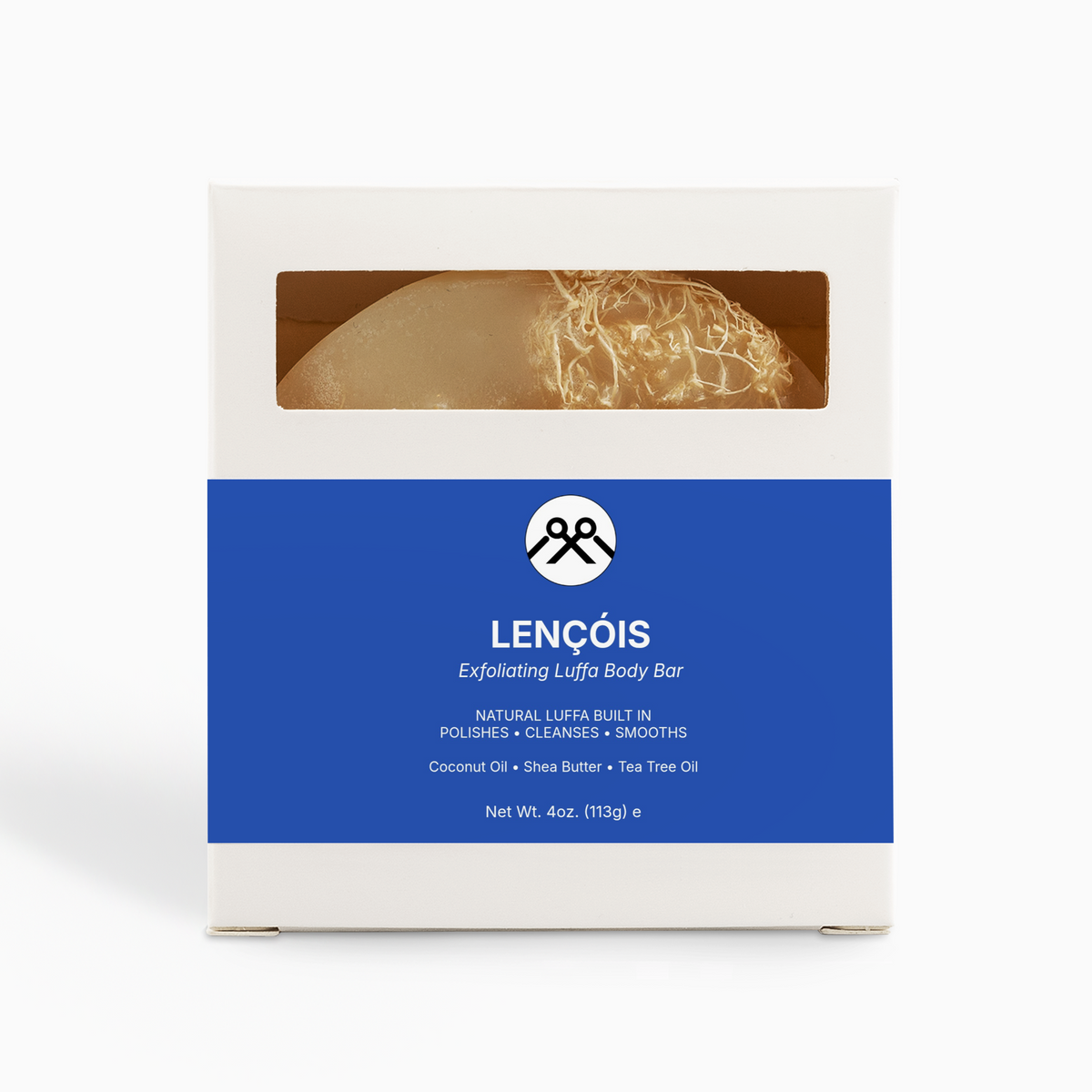 LENÇÓIS Exfoliating Luffa Body Bar
