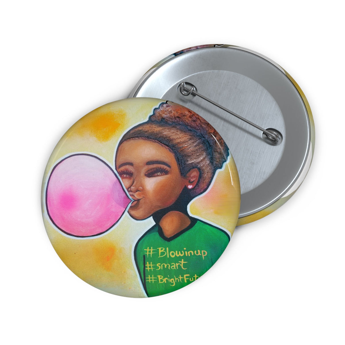 Blowin Up Pin Button