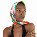 Organic Silk Tropical Scarf