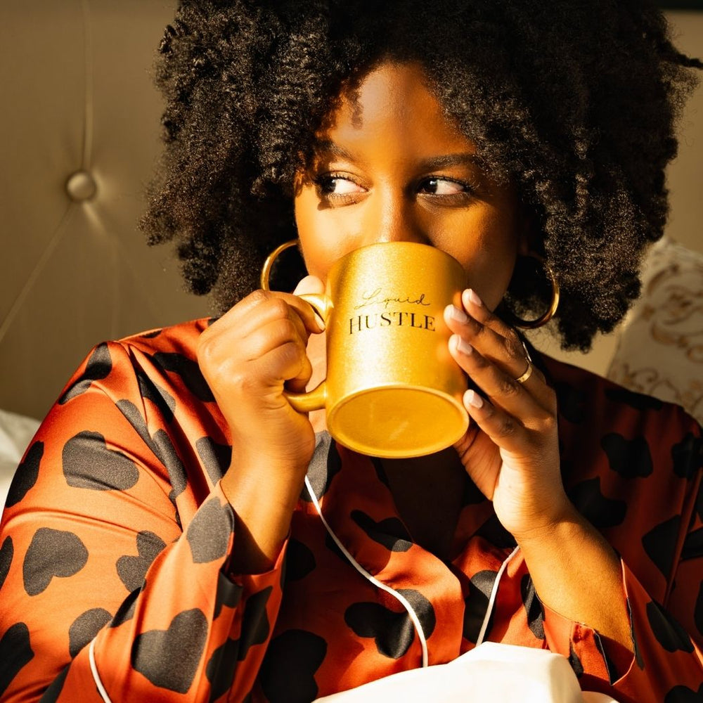 Gold Liquid Hustle Mug