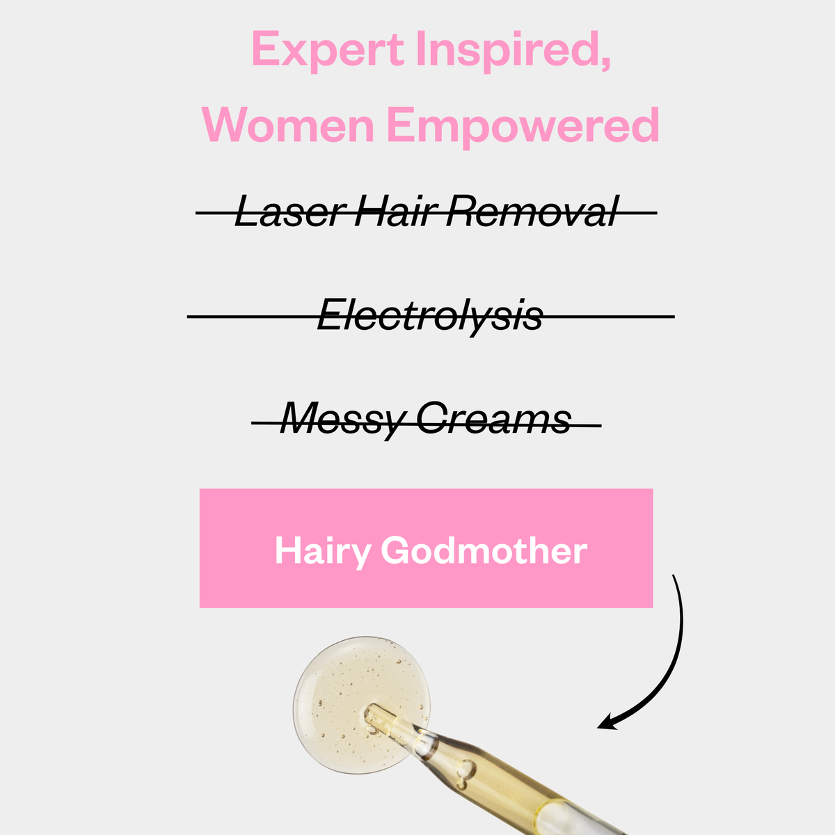 Hairy Godmother Facial Hair Roller – Natural Facial Hair Reduction