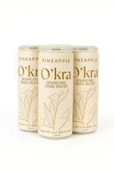 O’kra – Sparkling Okra Water (Pineapple) | Hydration & Skin Health