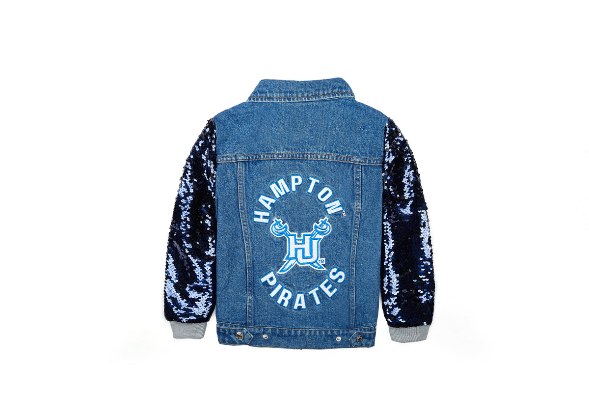 HAMPTON Girls Sequin Denim Jacket