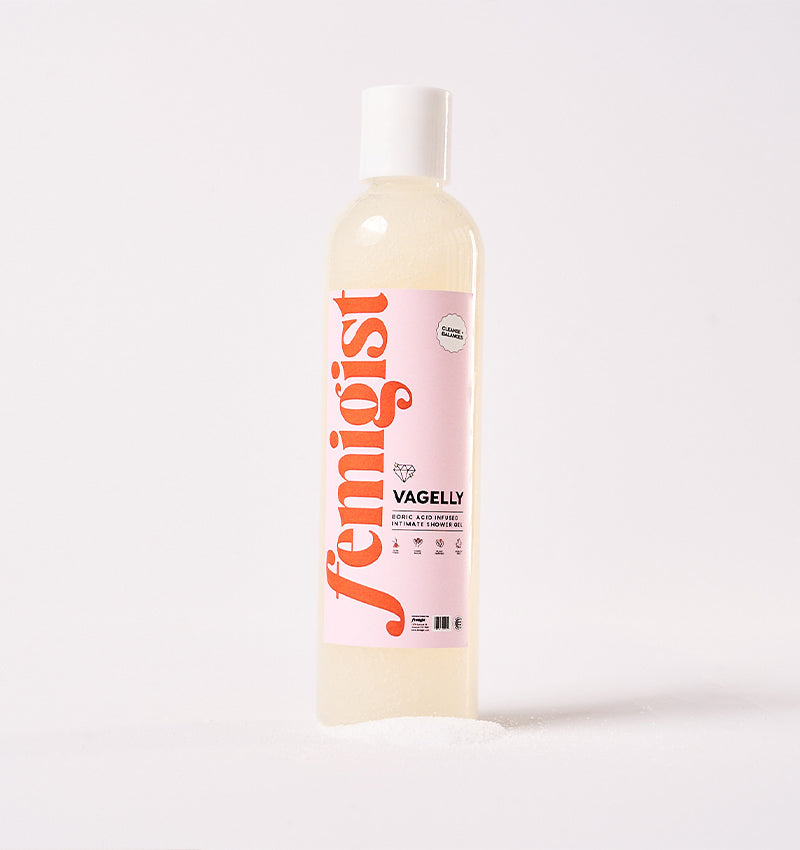 Vagelly – pH-Balanced Feminine Wash with Boric Acid