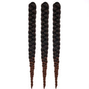 28" 3 Bundle Pack of Non-Toxic Hypoallergenic Braiding Hair