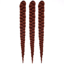 28" 3 Bundle Pack of Non-Toxic Hypoallergenic Braiding Hair