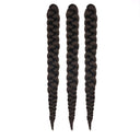28" 3 Bundle Pack of Non-Toxic Hypoallergenic Braiding Hair