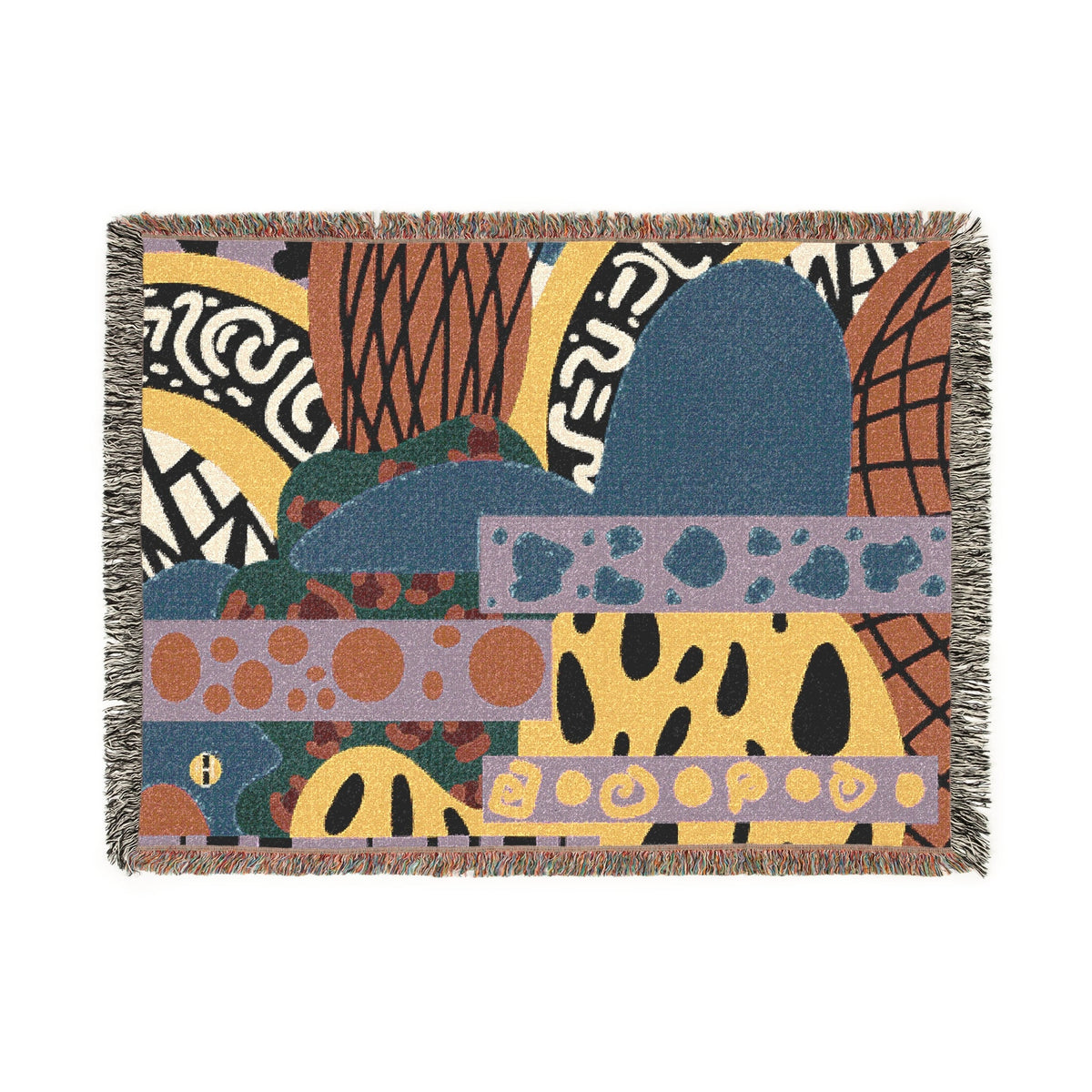 Abeille Creations - Makena Design Woven Blanket