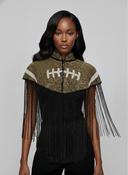 Bronze Touchdown Cape