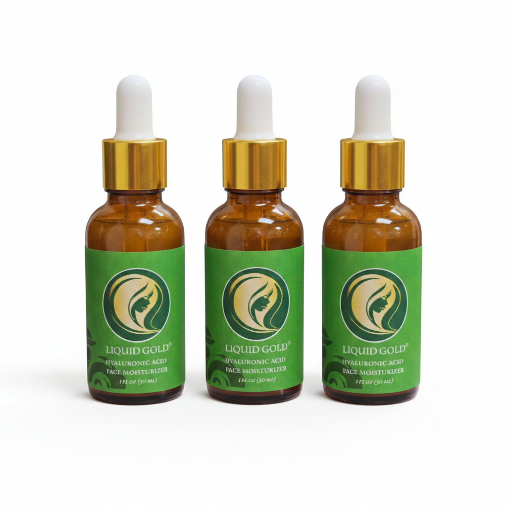 Liquid Gold Hyaluronic Acid Face Moisturizer