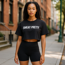 Sweat Pretty™ Candy Crop Tee