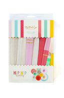 HIP HIP HOORAY PARTY FANS SET