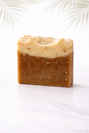 Oatmeal & Goat Milk w/Lavender Two tone Bar Soap