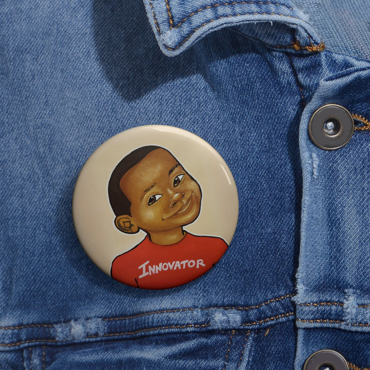 Innovator (Boy) Pin Button