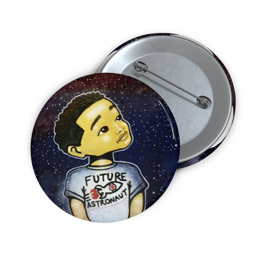 Future Astronaut Pin Button