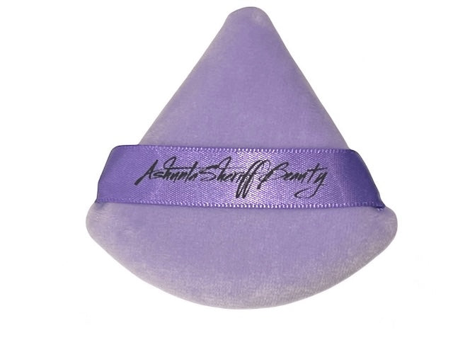 Ashunta Sheriff Beauty Velvet Hypoallergenic Ultra Soft Purple Puffs (3-Pack)