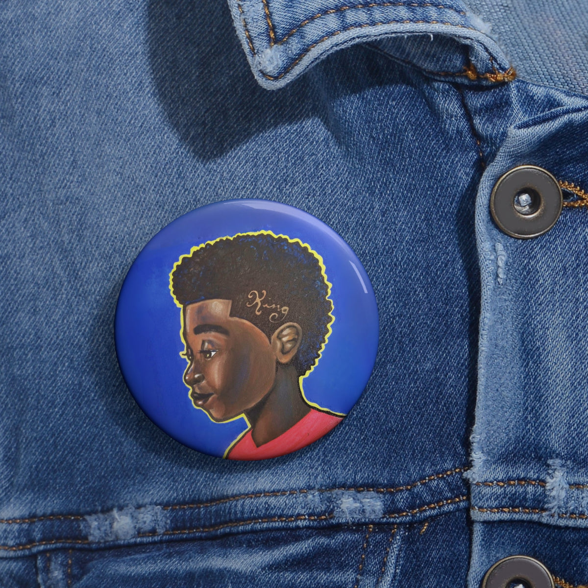 King Pin Button