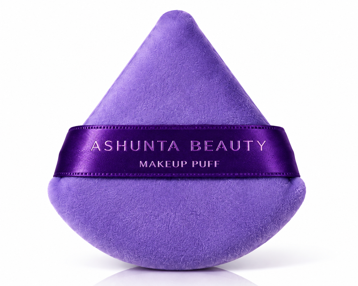 Ashunta Sheriff Beauty Velvet Hypoallergenic Ultra Soft Purple Puffs (3-Pack)
