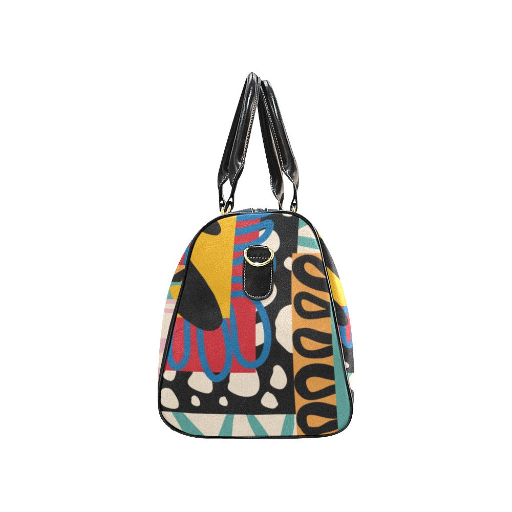 ABEILLE CREATIONS- Adinkra Duffle Bag
