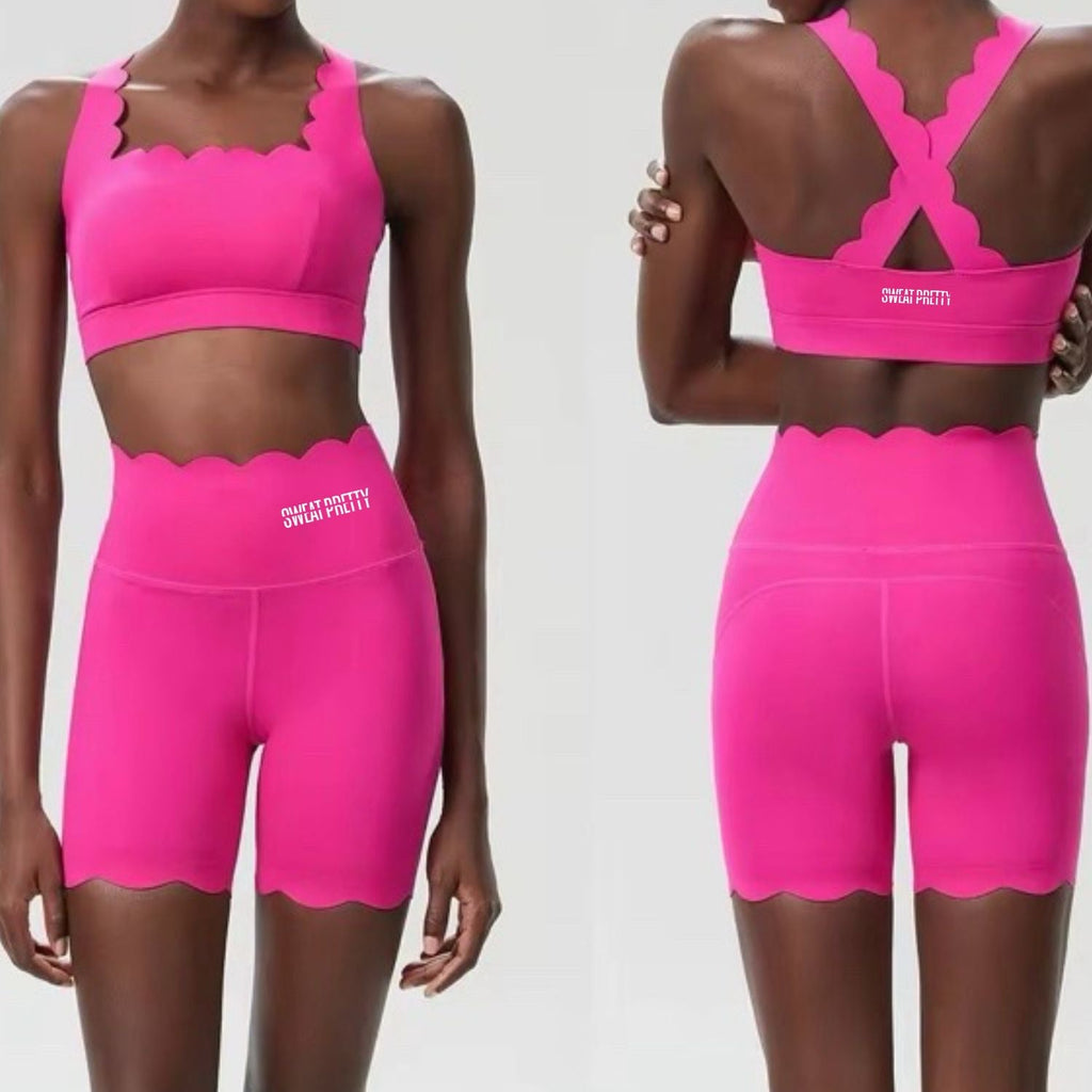 Power Serve Biker Shorts