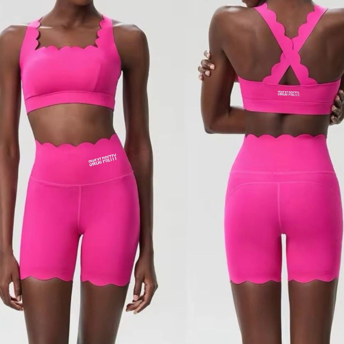 Power Serve Biker Shorts