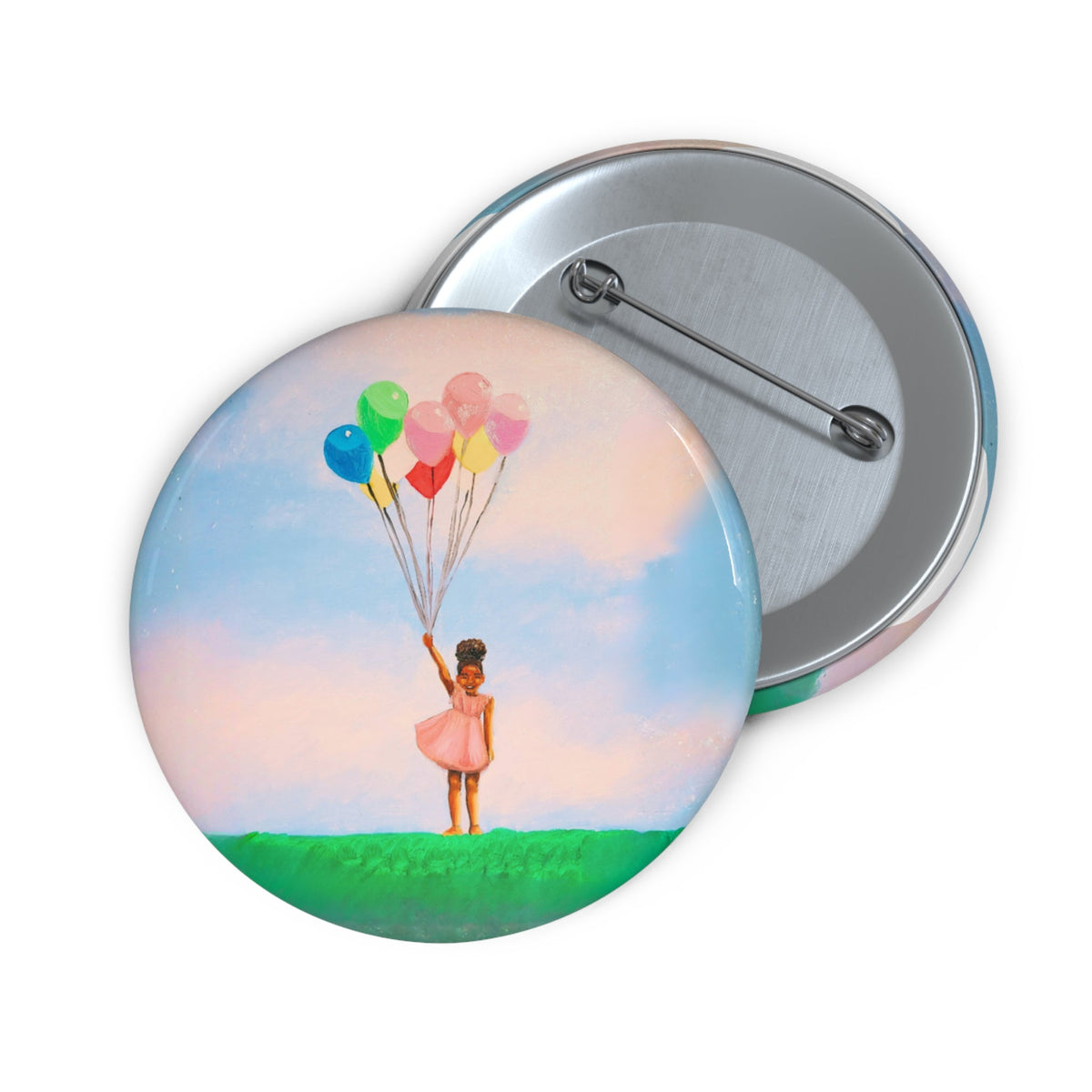 Splendor of the Skies I Pin Button