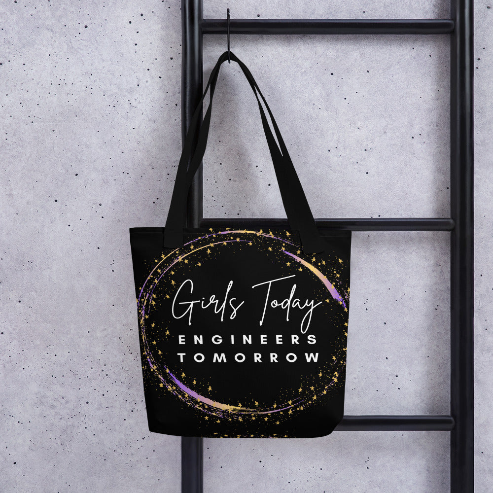 Girls Today Engineers Tomorrow Small Tote Bag