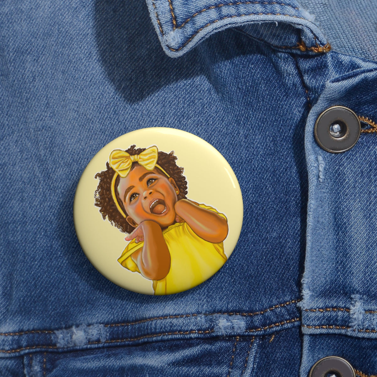 Radiate Pin Button