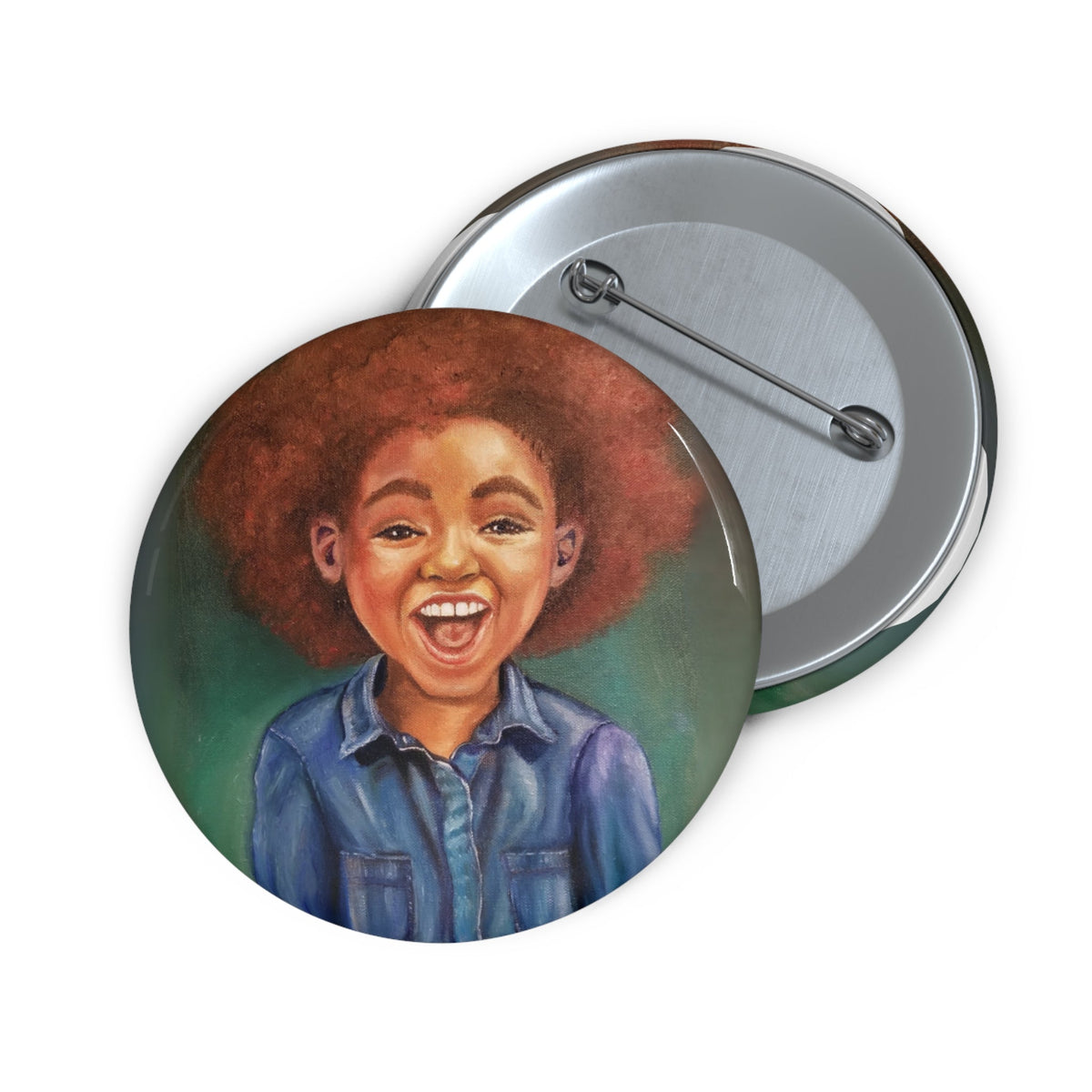 Pure Joy Pin Button