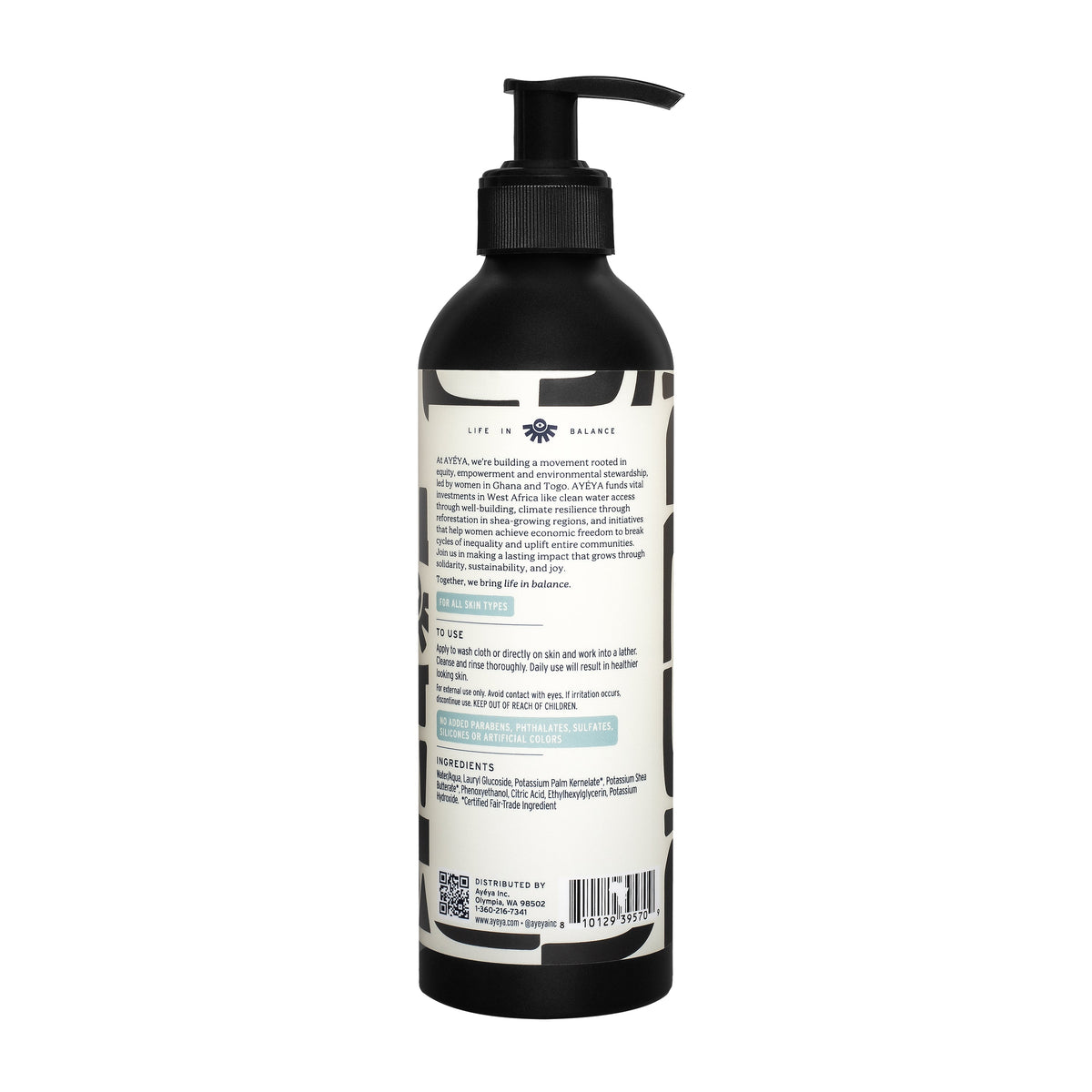 Traditional African Black Liquid Soap <br> Gratitude