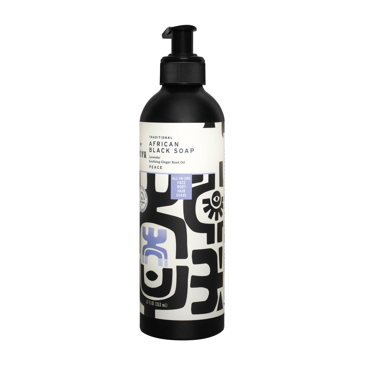 Traditional African Black Liquid Soap <br> Peace