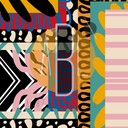 ABEILLE CREATIONS-Adinkra Design (Headwrap)