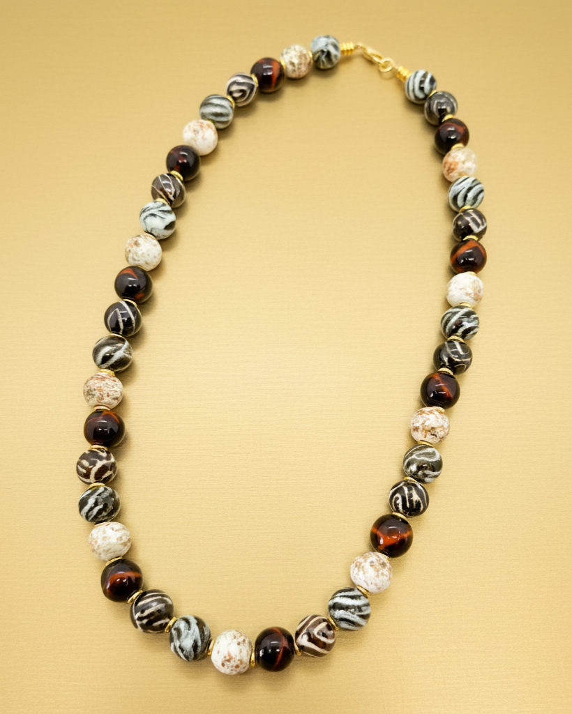 African Gold Necklace