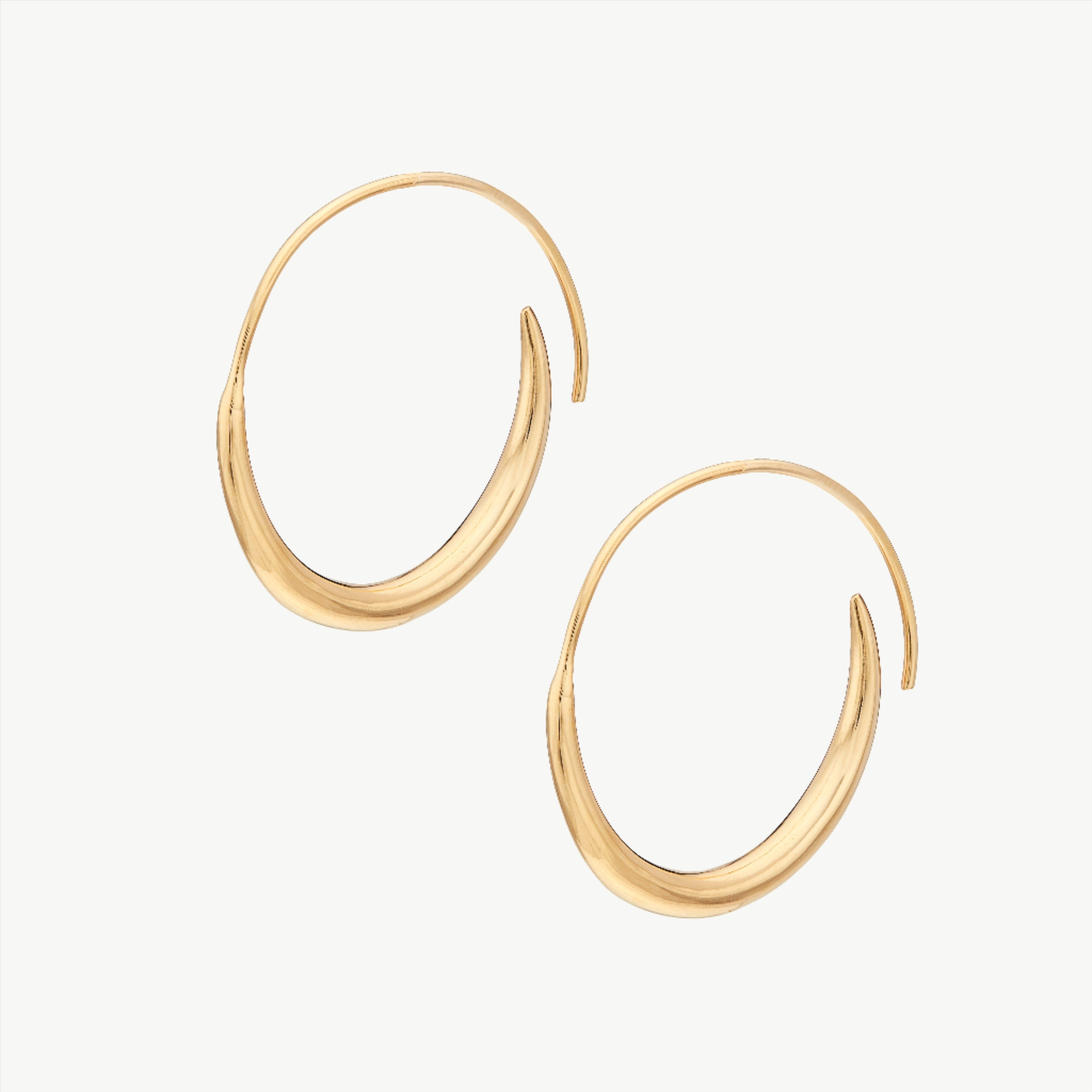 Amali Threader Hoop Earrings
