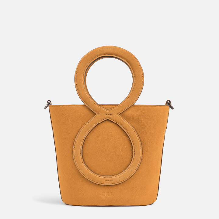 Infinity Bag - Amber Suede