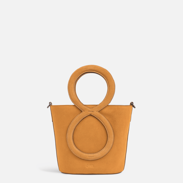 Infinity Bag - Amber Suede
